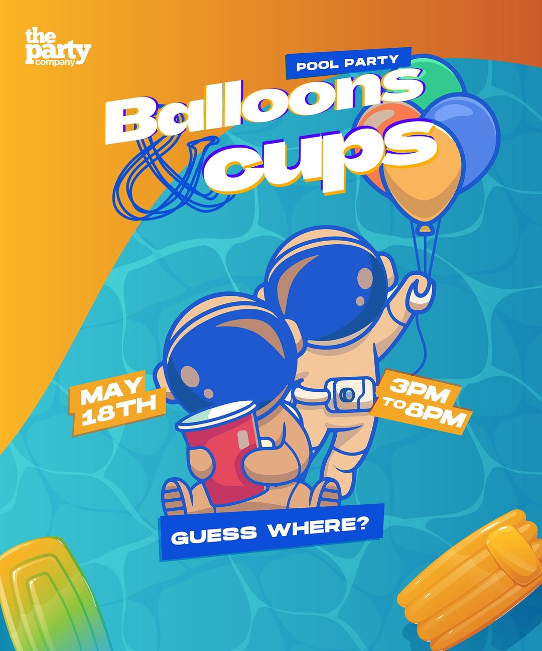 Ballons and cups party